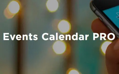 THE EVENTS CALENDAR PRO WORDPRESS PLUGIN